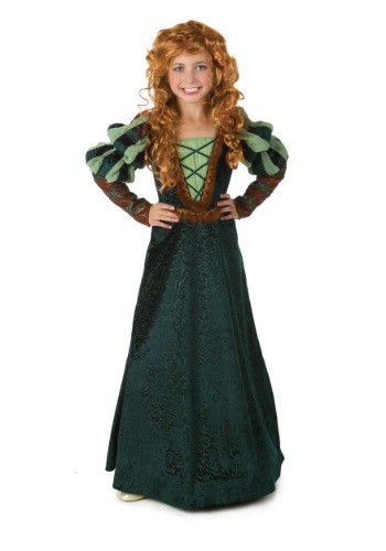 Courageous Forest Princess Girl's Costume