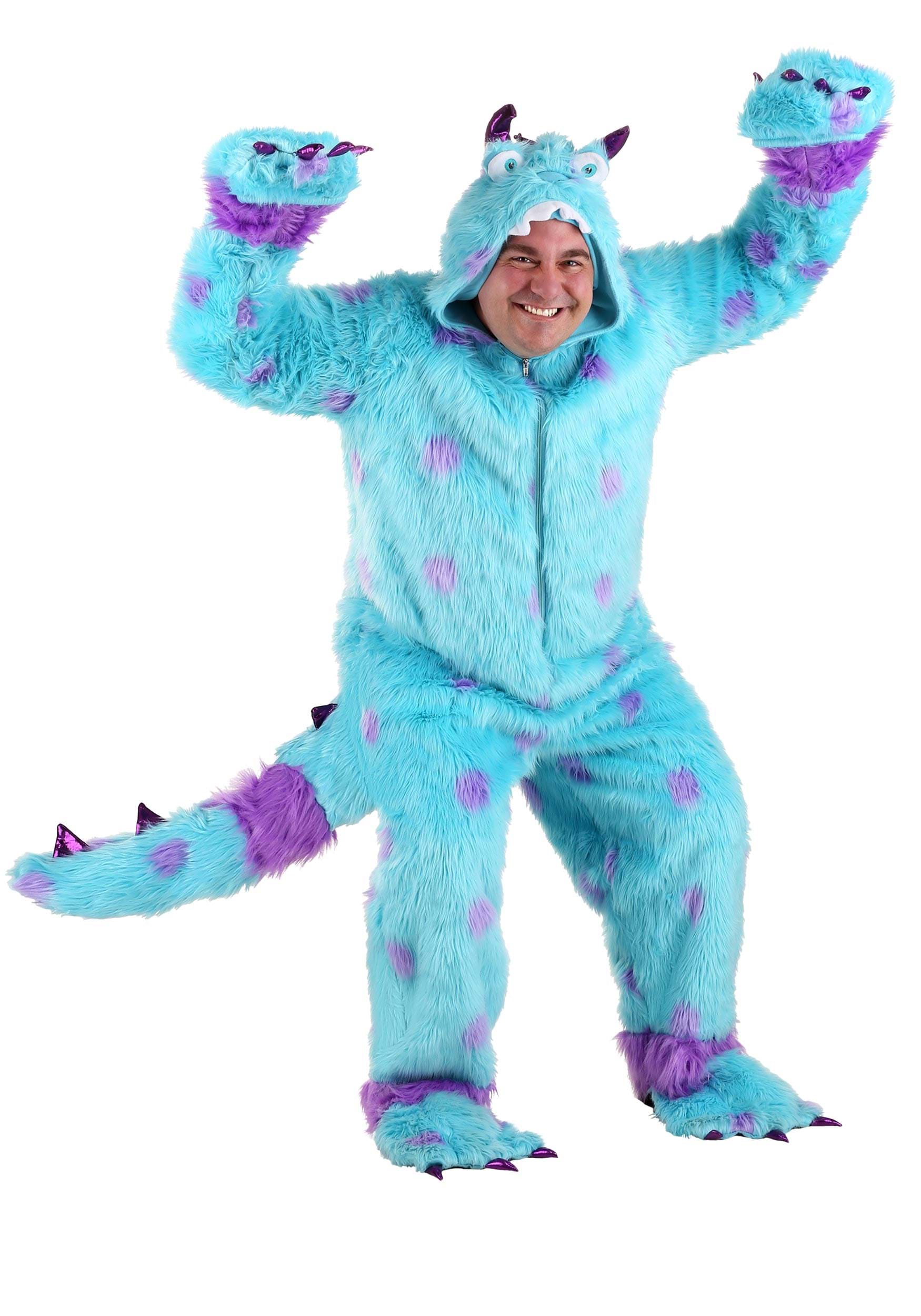 Monsters Inc Deluxe Adult Mike Costume Monster inc costumes, Mike waz...