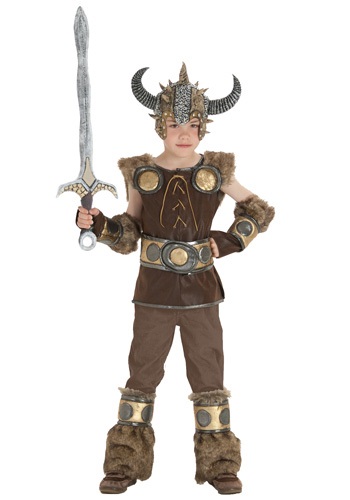 Viking Warrior Boys Costume
