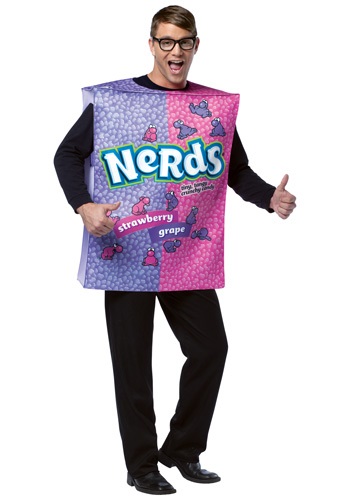 Adults Willy Wonka Nerds Box Costume