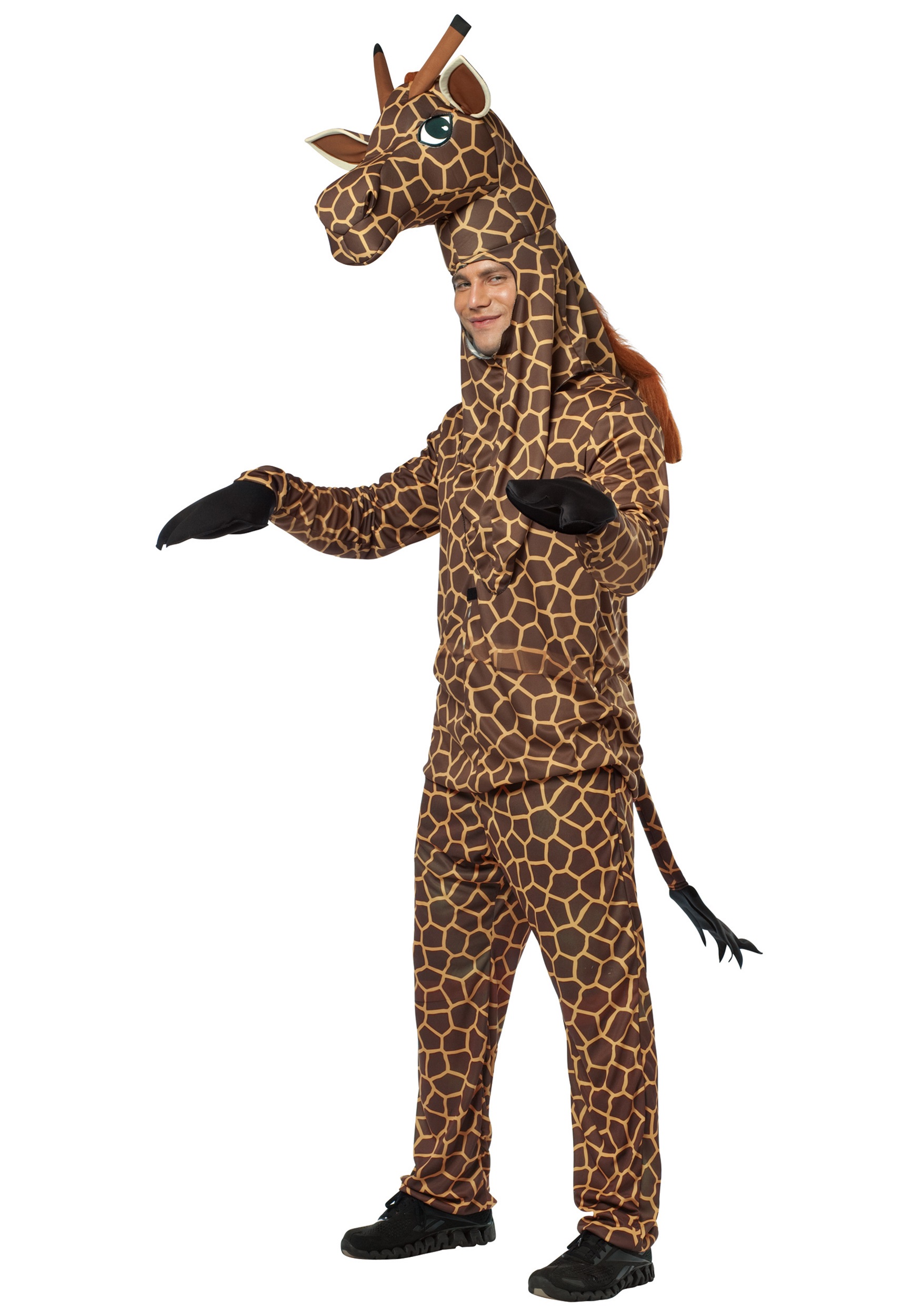 Giraffe Costume Animal Safari Print Catsuit Caramel Brown Spots Spandex  Bodysuit Custom Made Halloween Zoo ONESIE Size S M L XL XXL Plus -   Canada