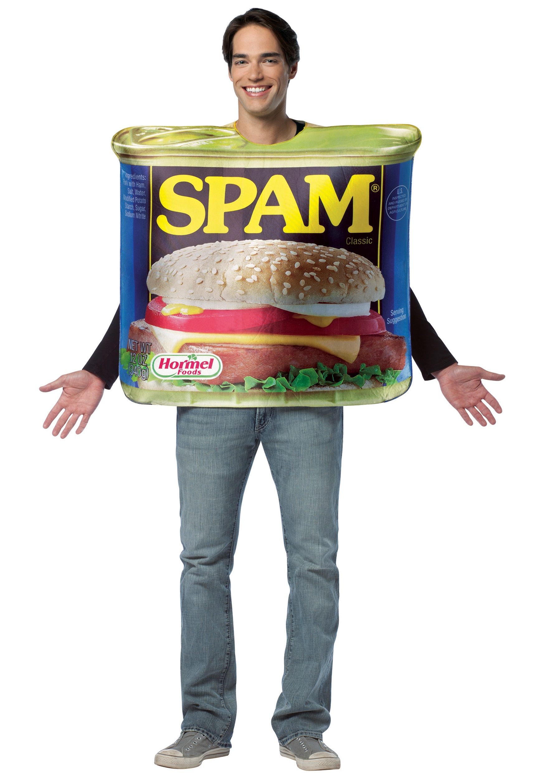 Adult Can of Spam Costume