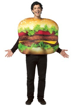Men's Cheeseburger Costume