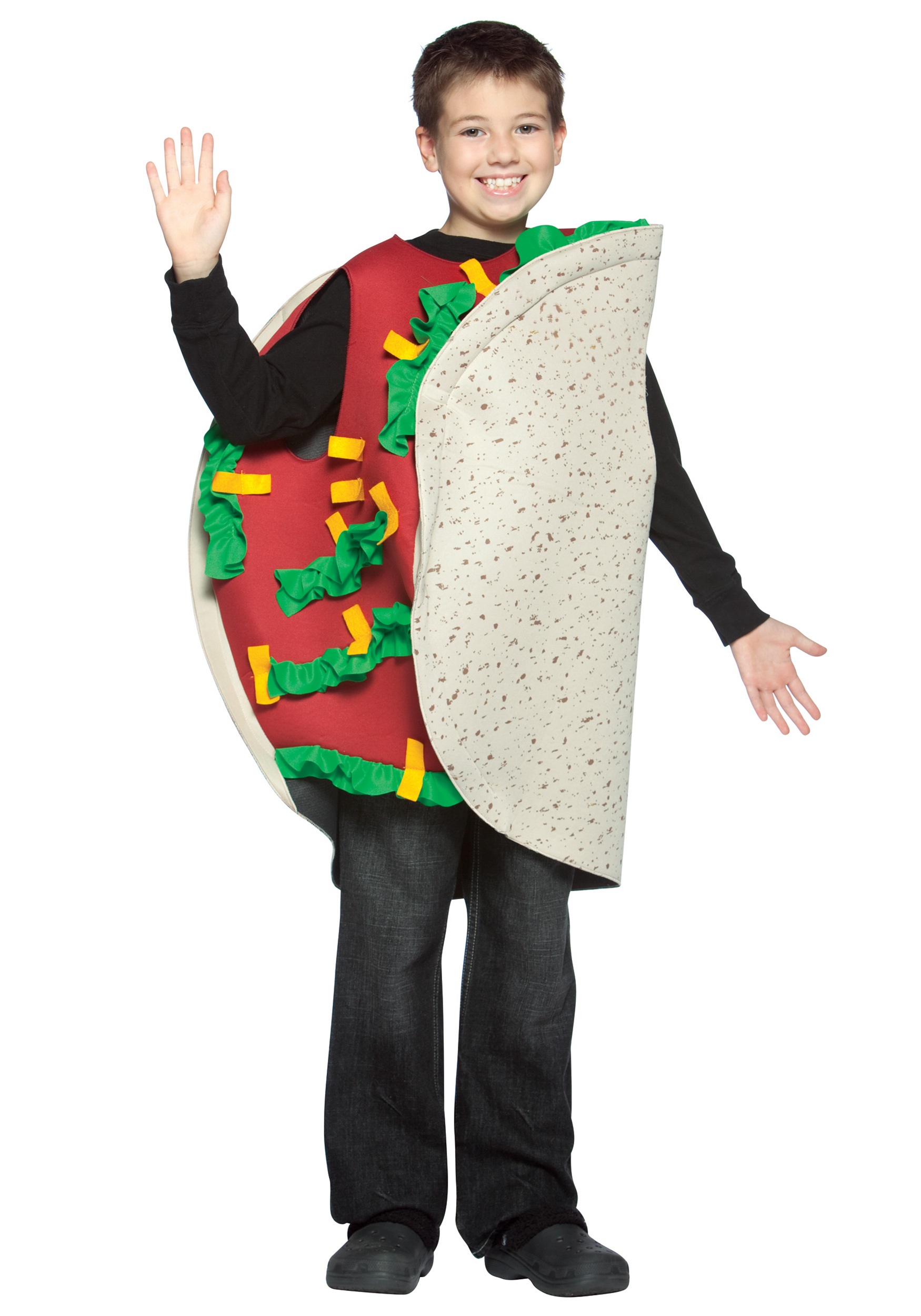 Photos - Fancy Dress Rasta Imposta Tasty Tex Mex Taco Kids Costume Beige RA9177