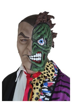 Adult Two-Faced Villain Mask