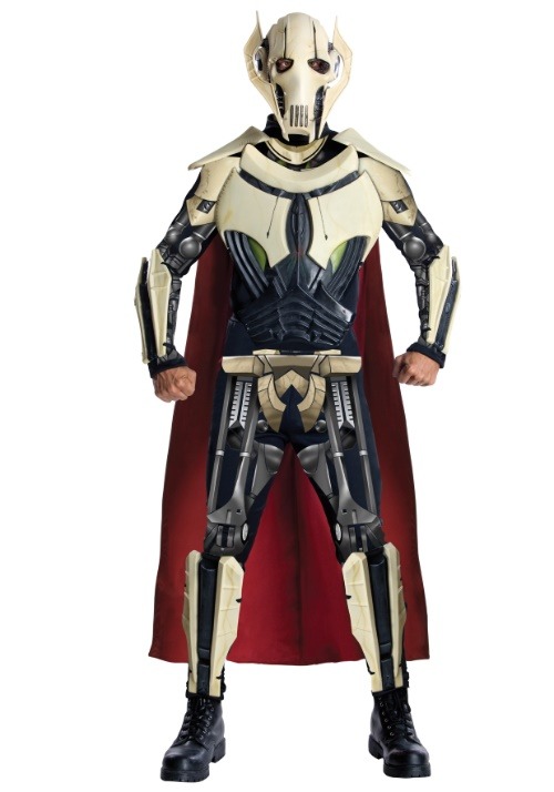 Mens Deluxe Star Wars General Grievous Costume