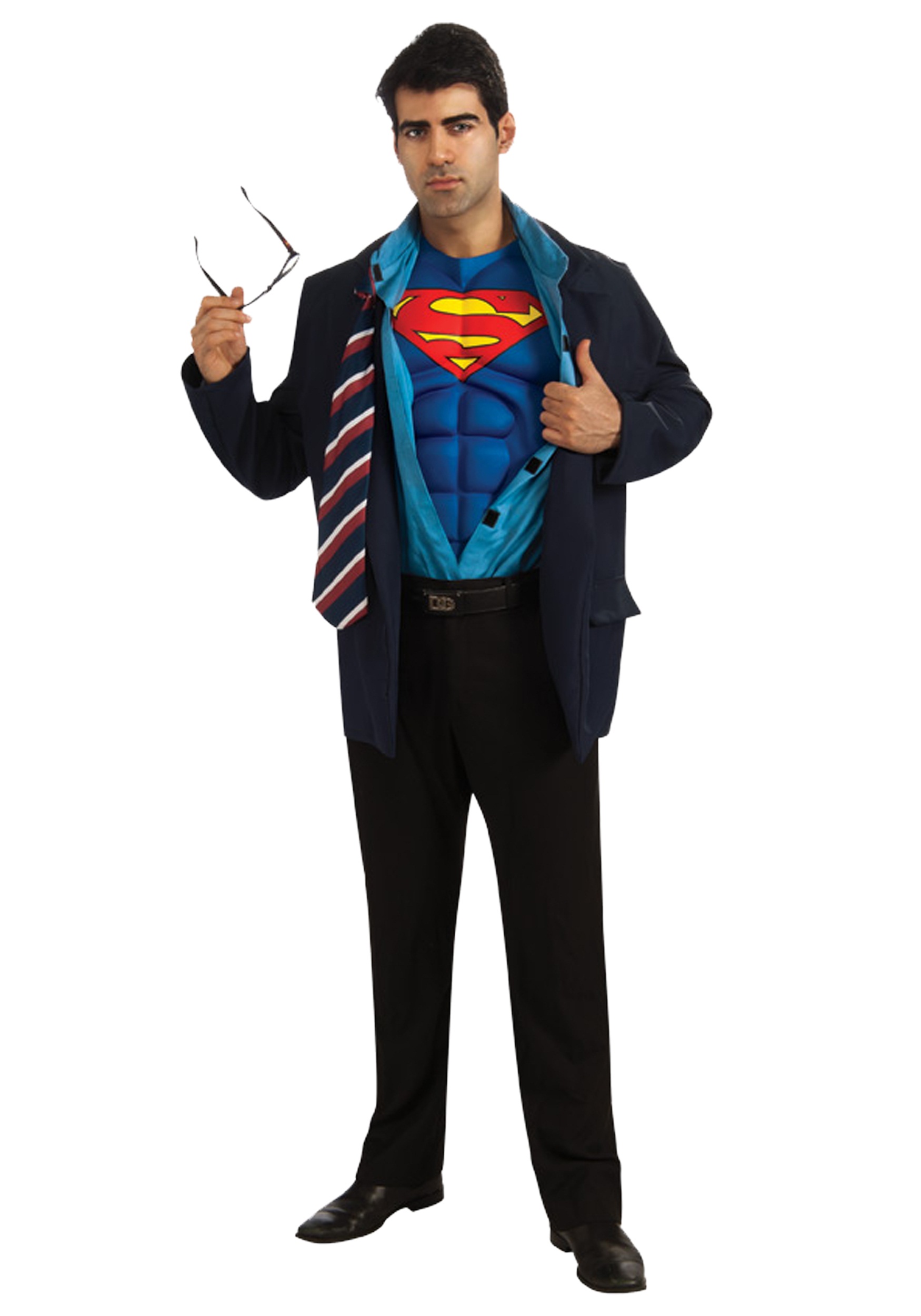 Photos - Fancy Dress Rubies Costume Co. Inc Superman or Clark Kent Adult Costume | Superman Cos 