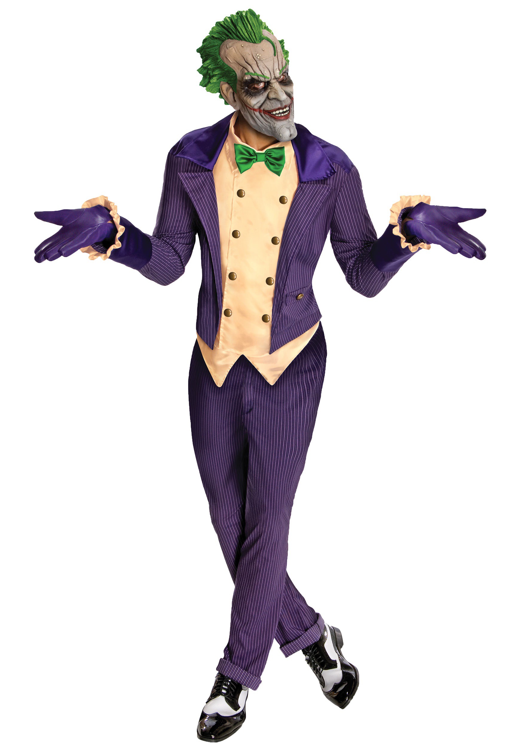 Photos - Fancy Dress Rubies Costume Co. Inc Arkham City The Joker Costume for Men | Joker Costu 