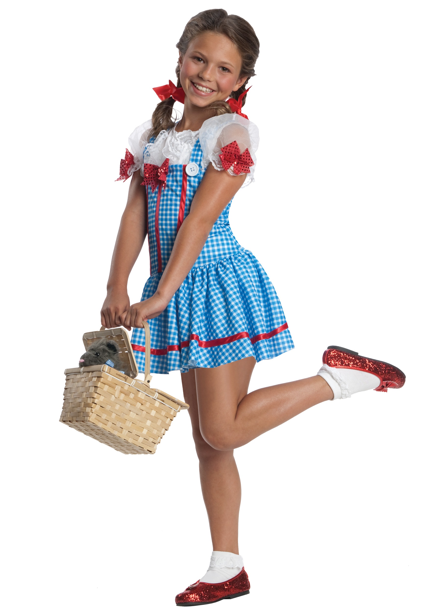 Girls Kids Childs Dorothy Fancy Dress Costume Outfit WIZARD OF OZ BOOK WEEK 