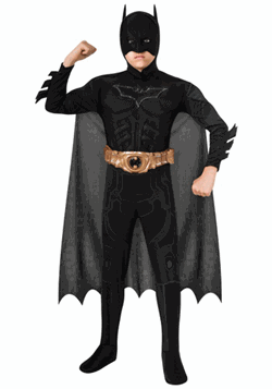 Boys Light Up Dark Knight Rises Batman Costume