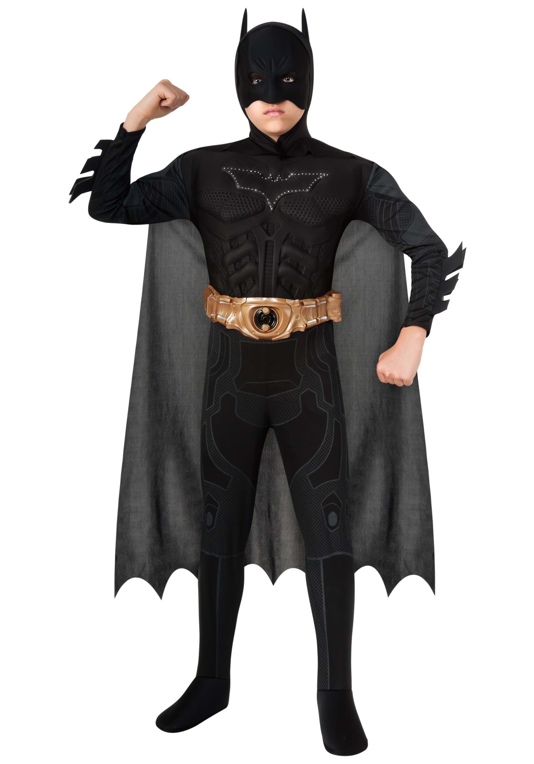 Light Up Dark Knight Rises Boys Batman Costume
