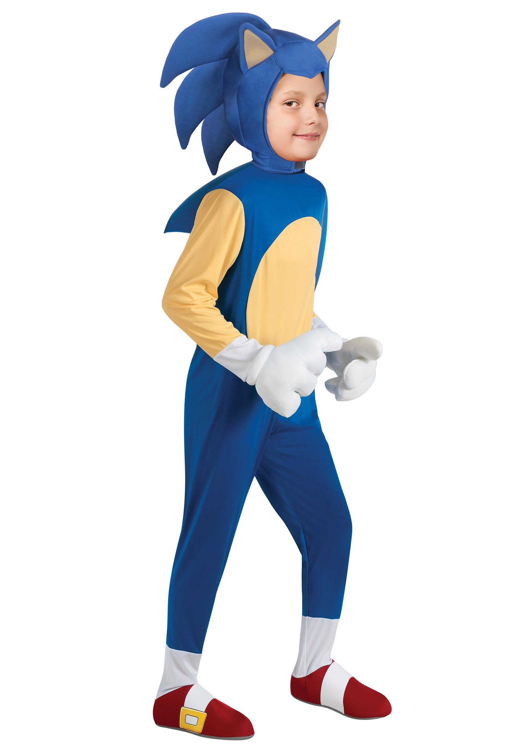 Photos - Fancy Dress Rubies Costume Co. Inc Deluxe Child Sonic Costume | Kid's Video Game Costu 