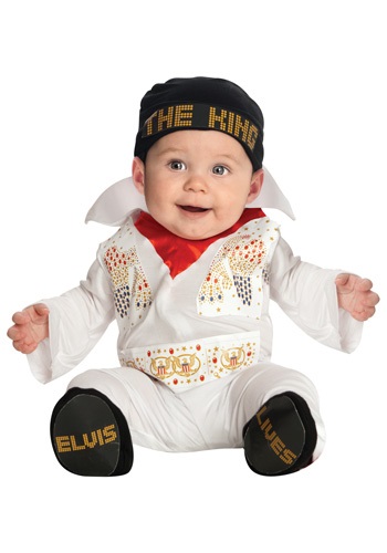 Rock N Roll Elvis Onesie Baby Costume