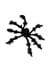 20" Poseable Black Spider Prop