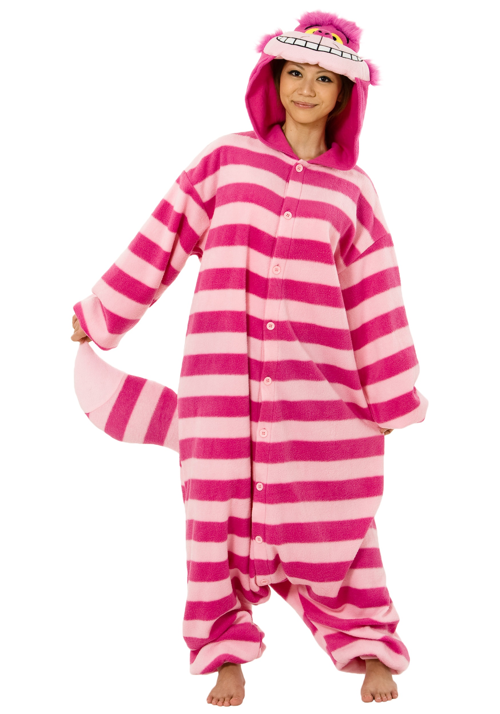 Alice in Wonderland Cheshire Cat Pajama Onesie | Cheshire Cat Costumes