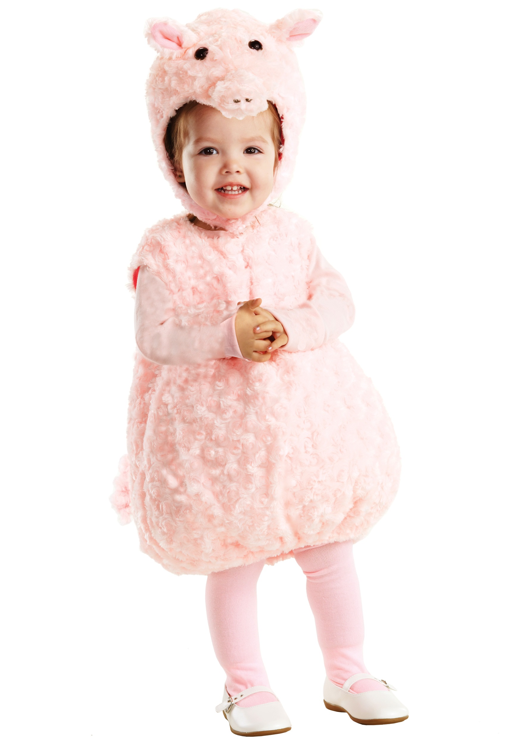 Photos - Fancy Dress Toddler Underwraps Pink Piglet  Costume Pink UN25966 
