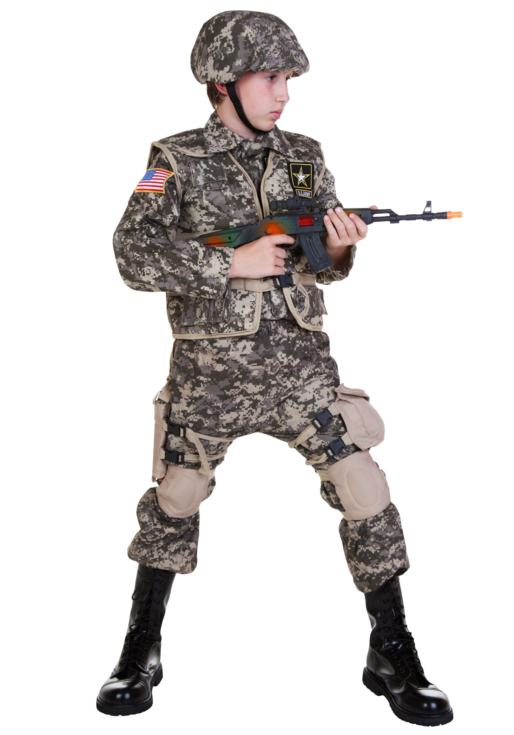 Deluxe Army Ranger Costume for Kids