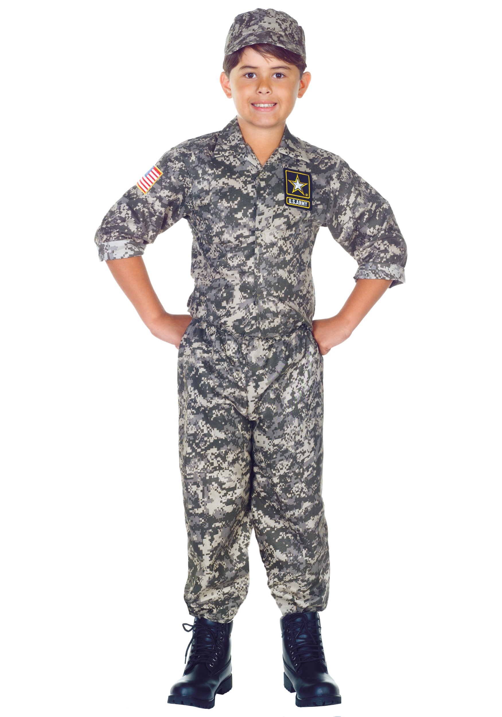 Army Camo Costume for Kids