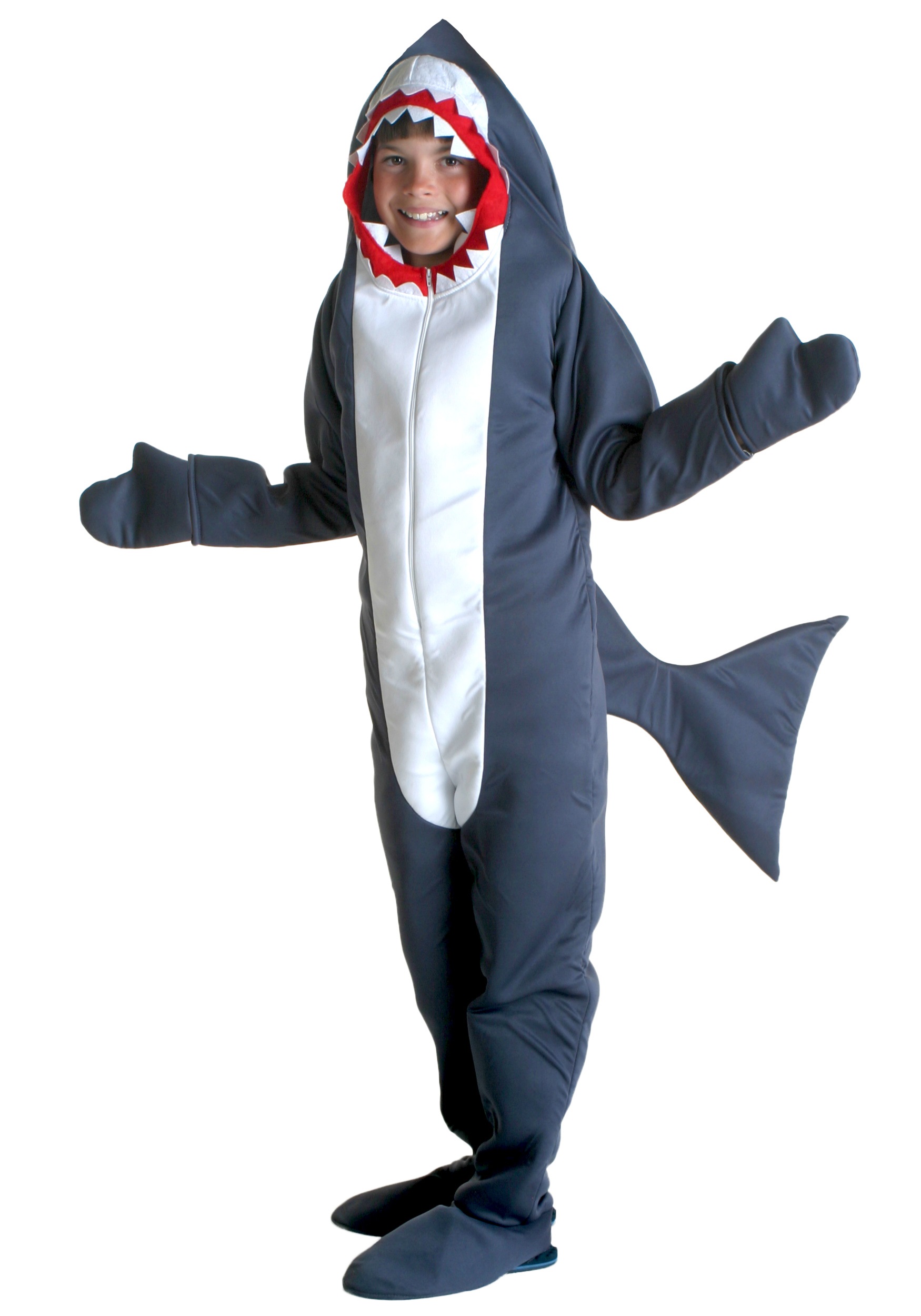 Photos - Fancy Dress SHARK FUN Costumes  Costume for Kids Gray FUN2223CH 