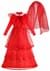 Women's Red Gothic Wedding Dress Alt 10