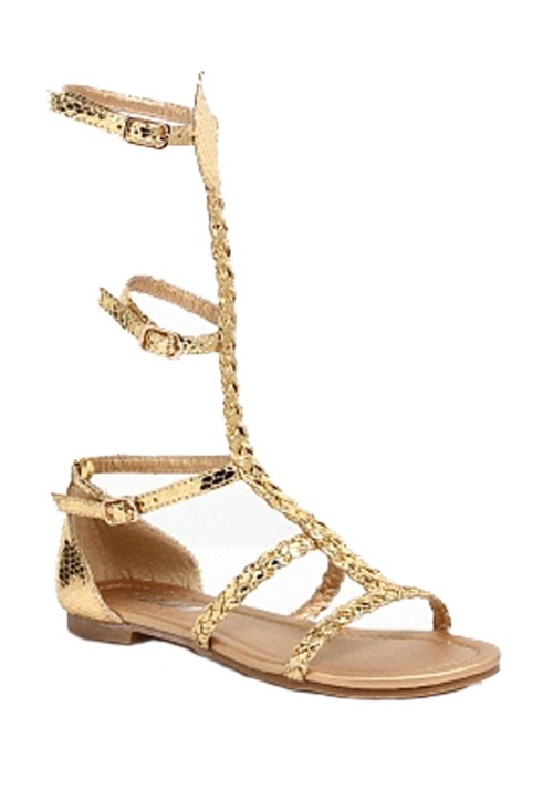 Child Egyptian Gold Sandals