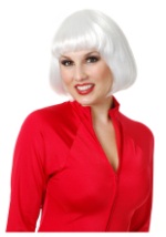 White Bob Wig