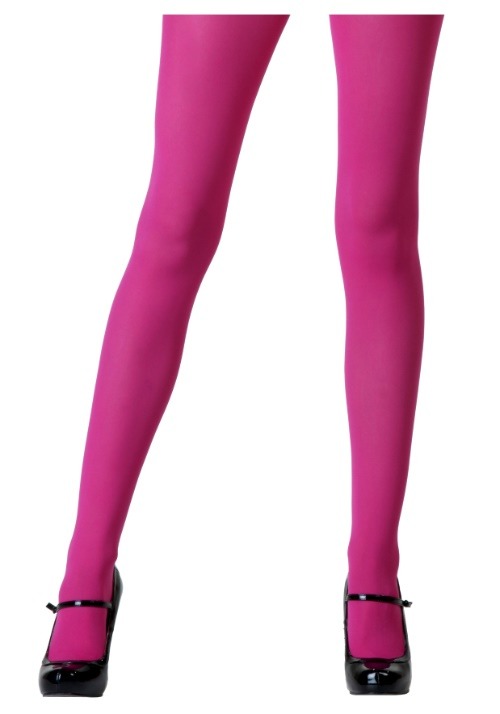 Adult Fuchsia Nylon Tights