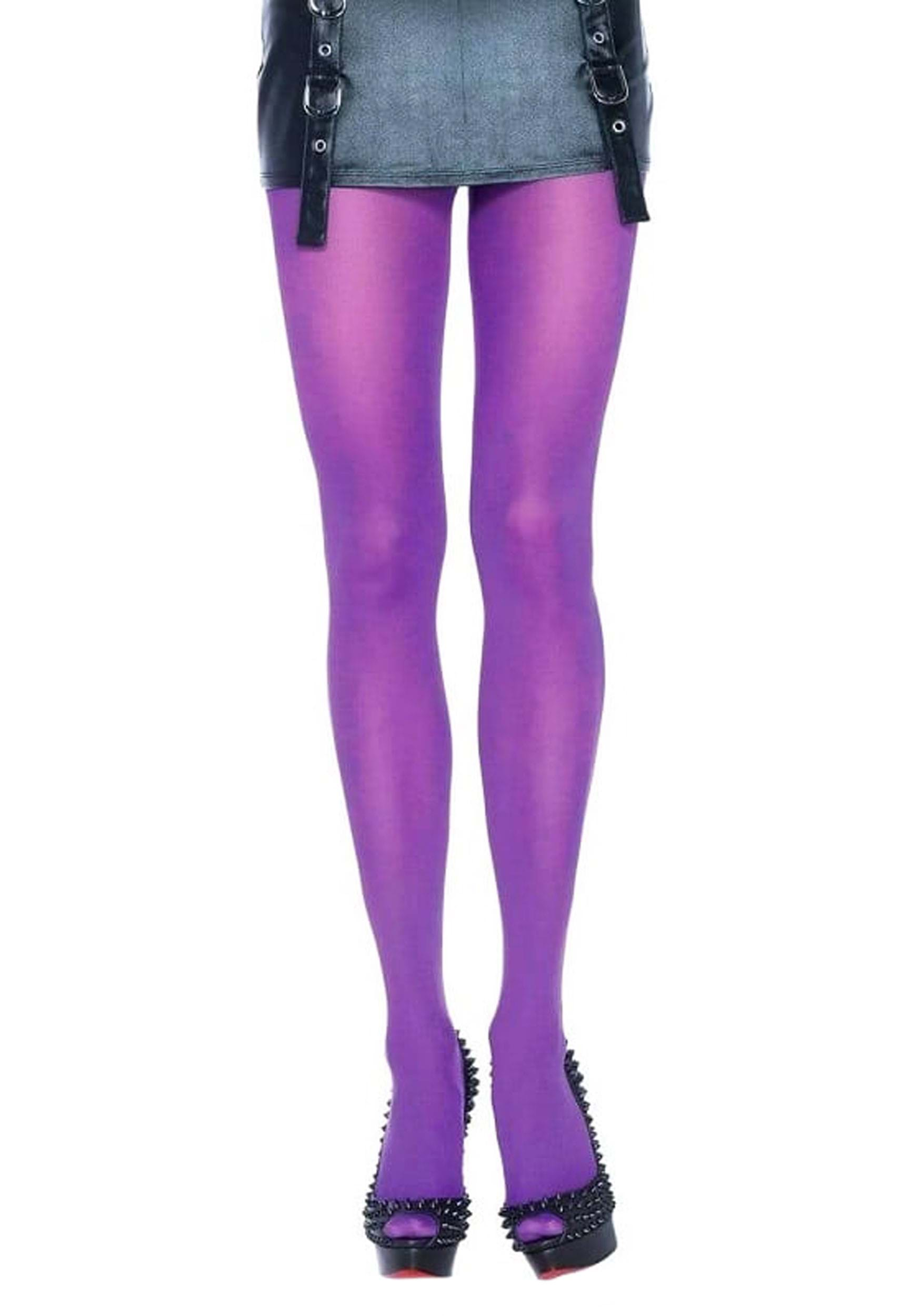 Purple Tights for Women