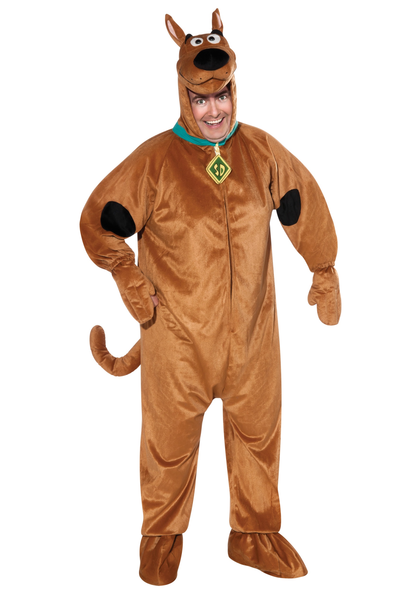 Plus Size Scooby Doo Costume For Adults Mystery Inc Costume
