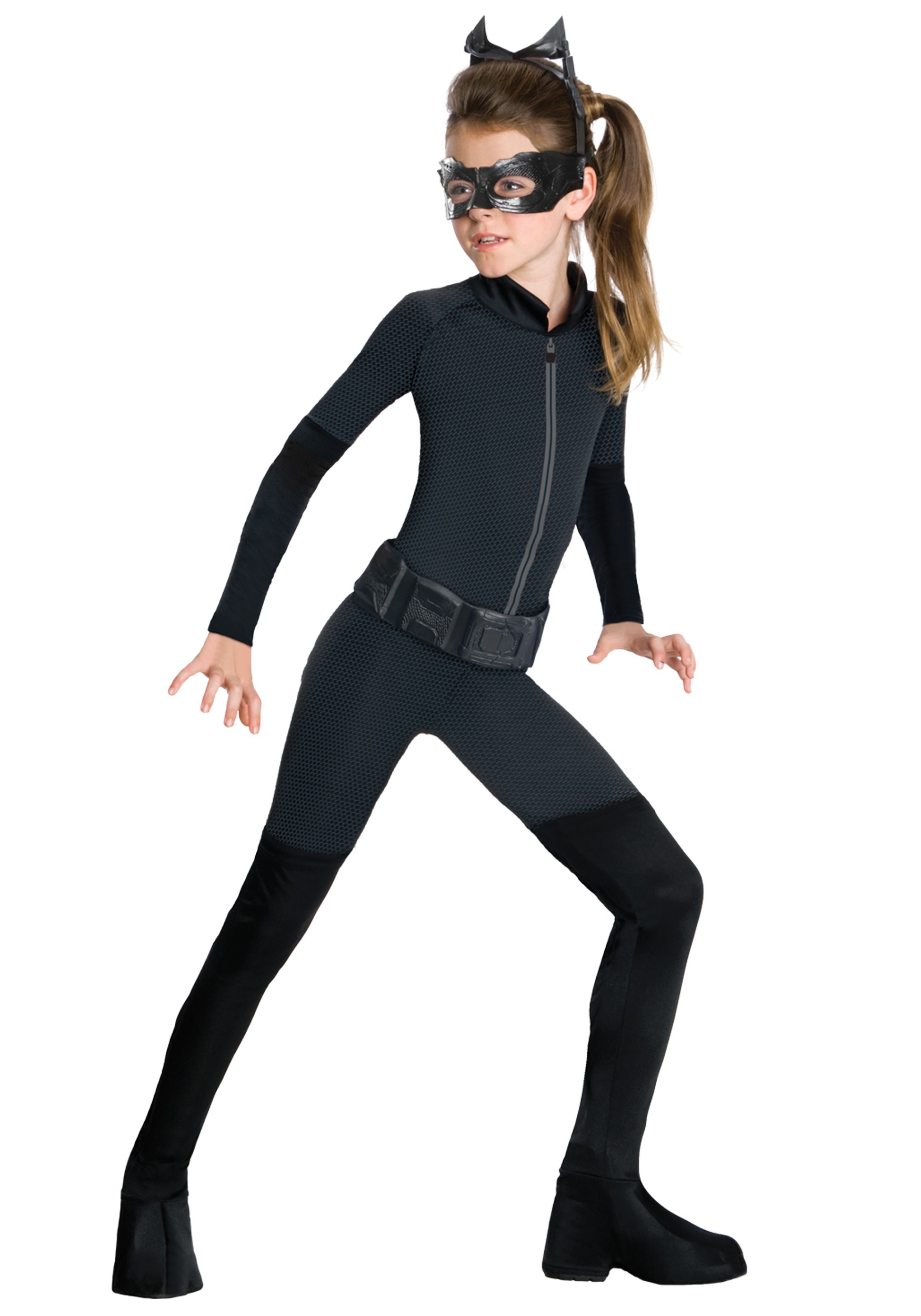 Catwoman Girl's Costume , Girl's DC Costumes