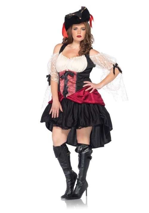 Plus Size Wicked Wench Costume for Women