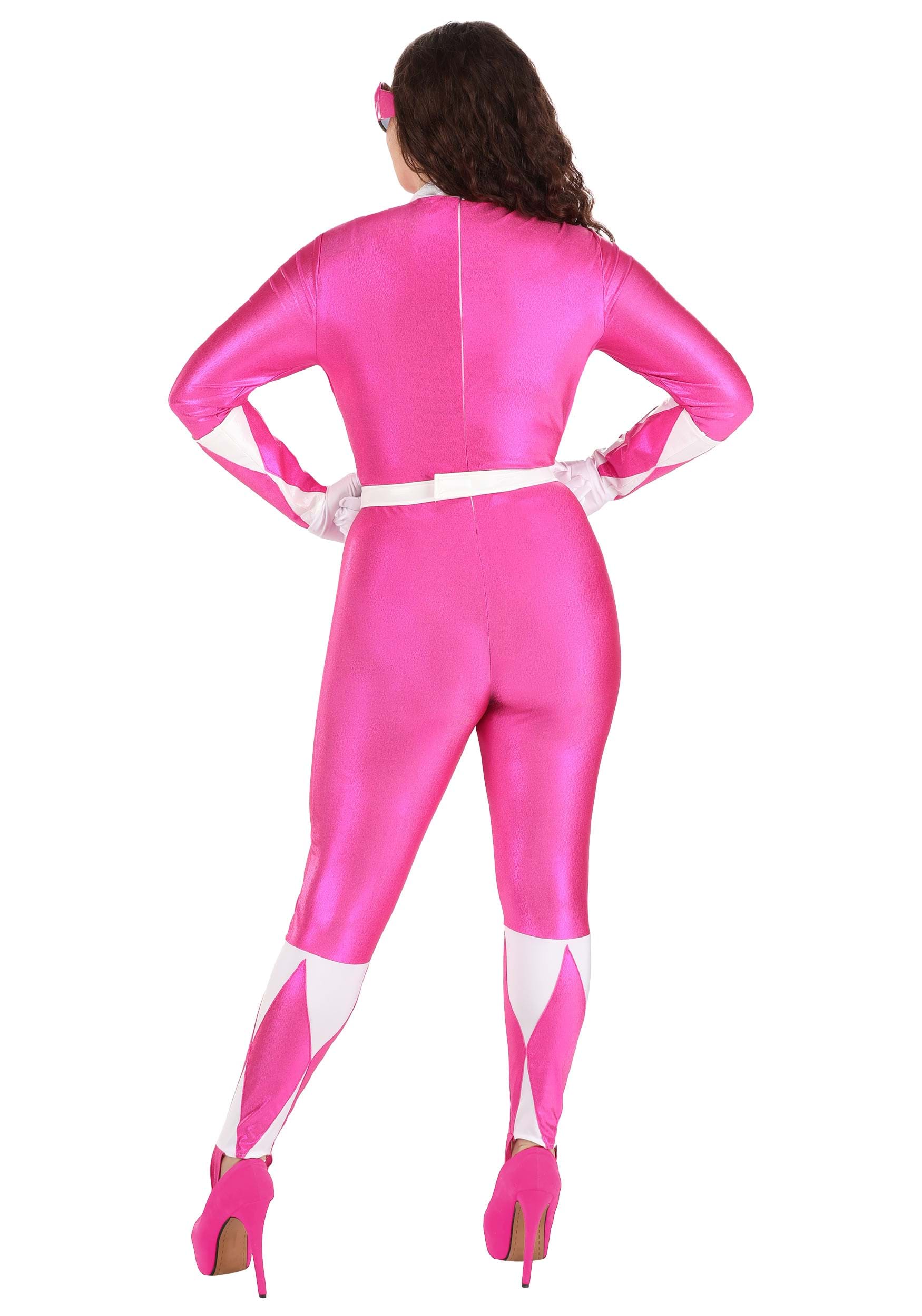 Pink Ranger Sexy Bodysuit Costume for Women