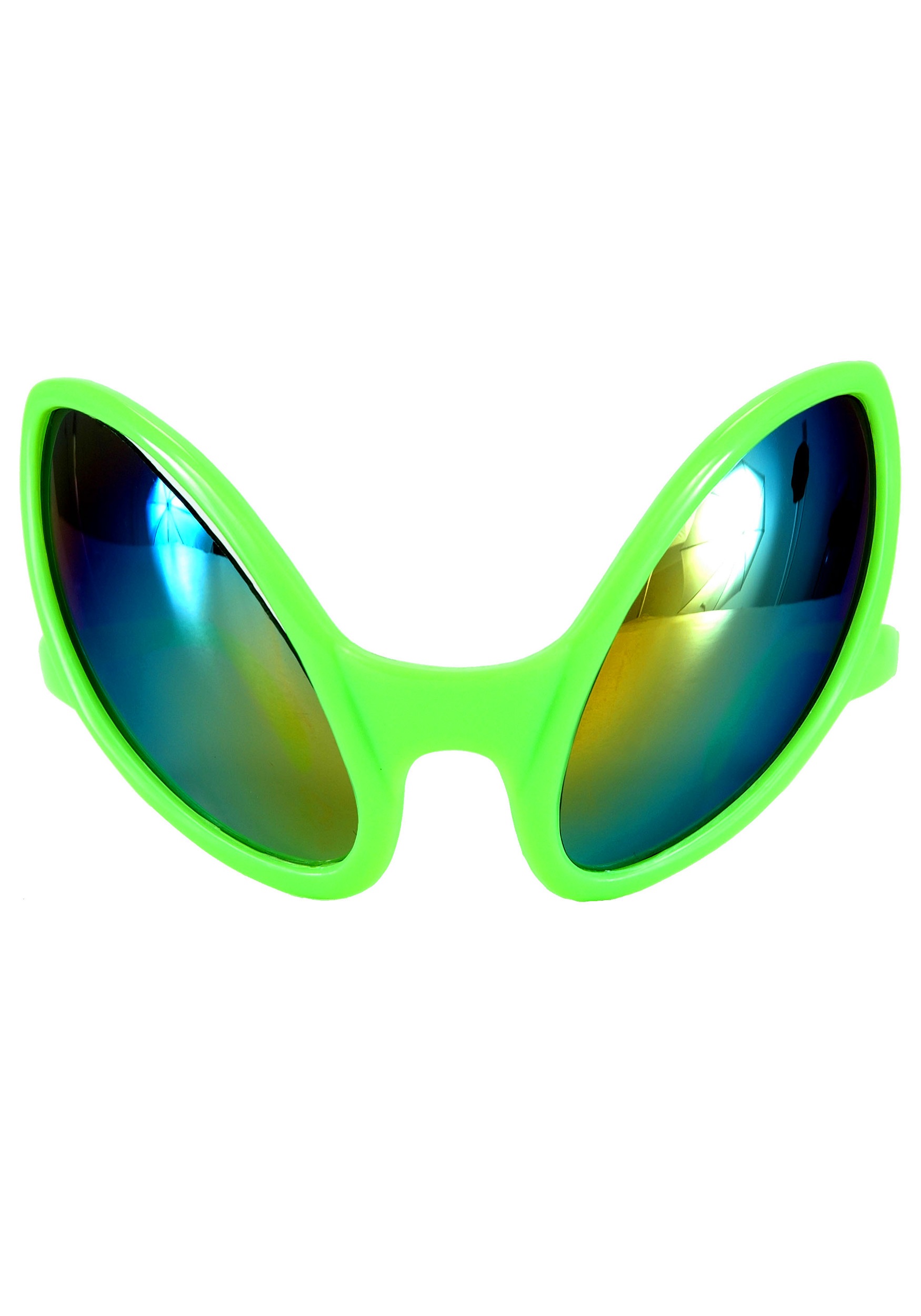 Close Encounter Green Alien Costume Glasses