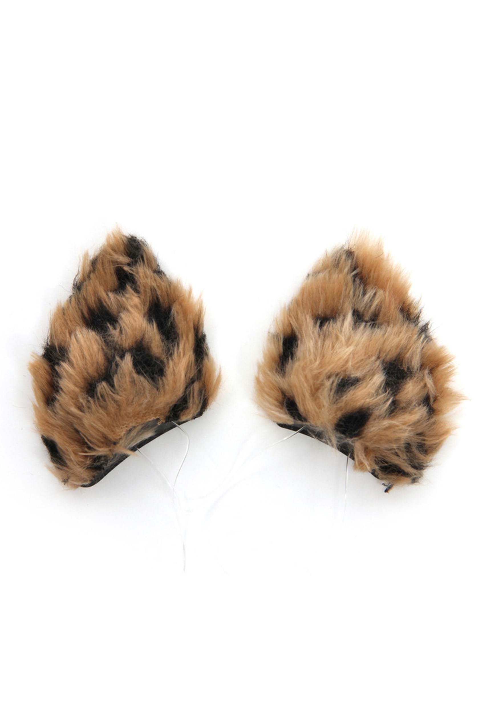 Cheetah Tail And Ears Costume Kit , Cat Costume Accessories