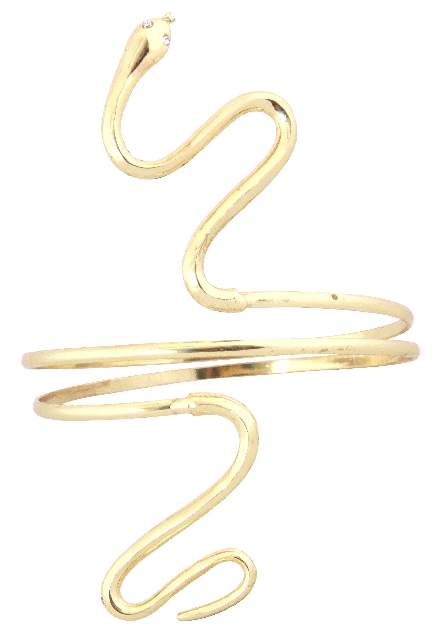 Gold Snake Armband For Adults