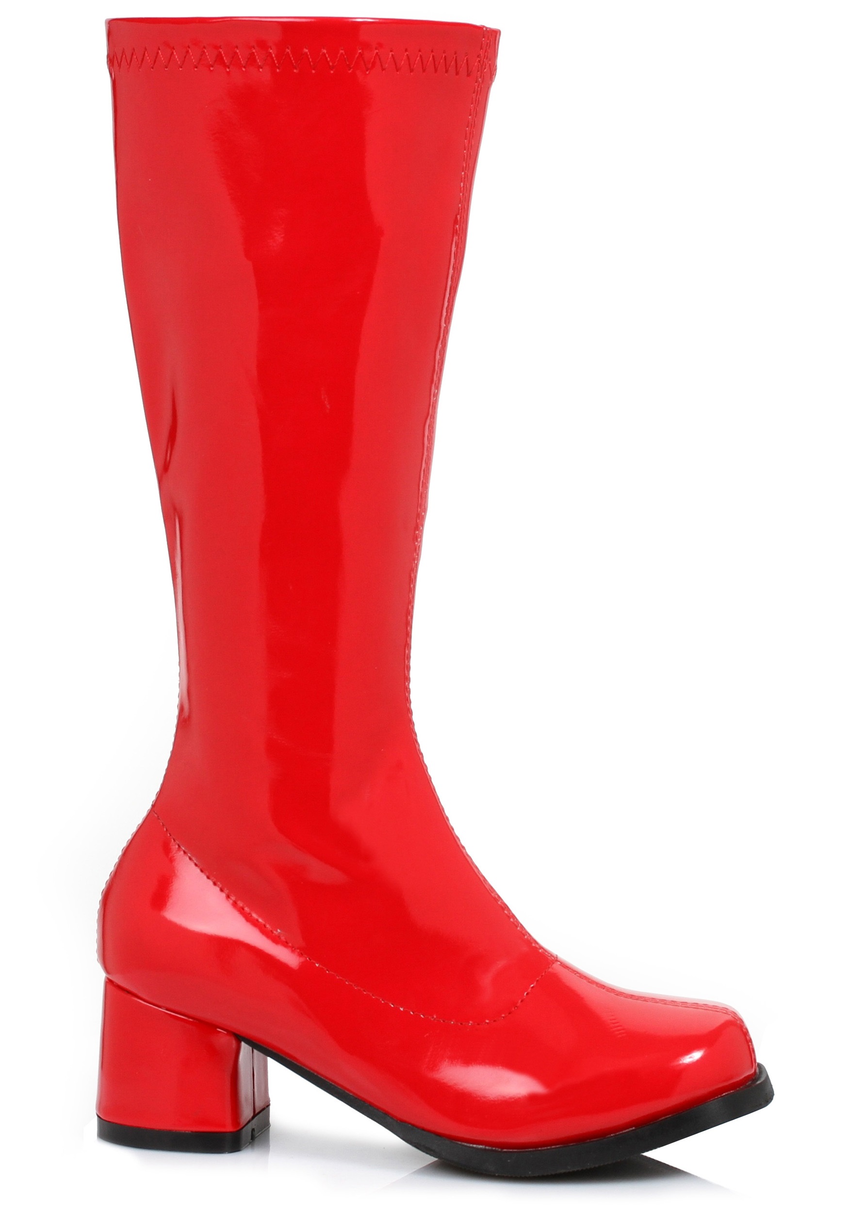 Red Girl's Gogo Boots
