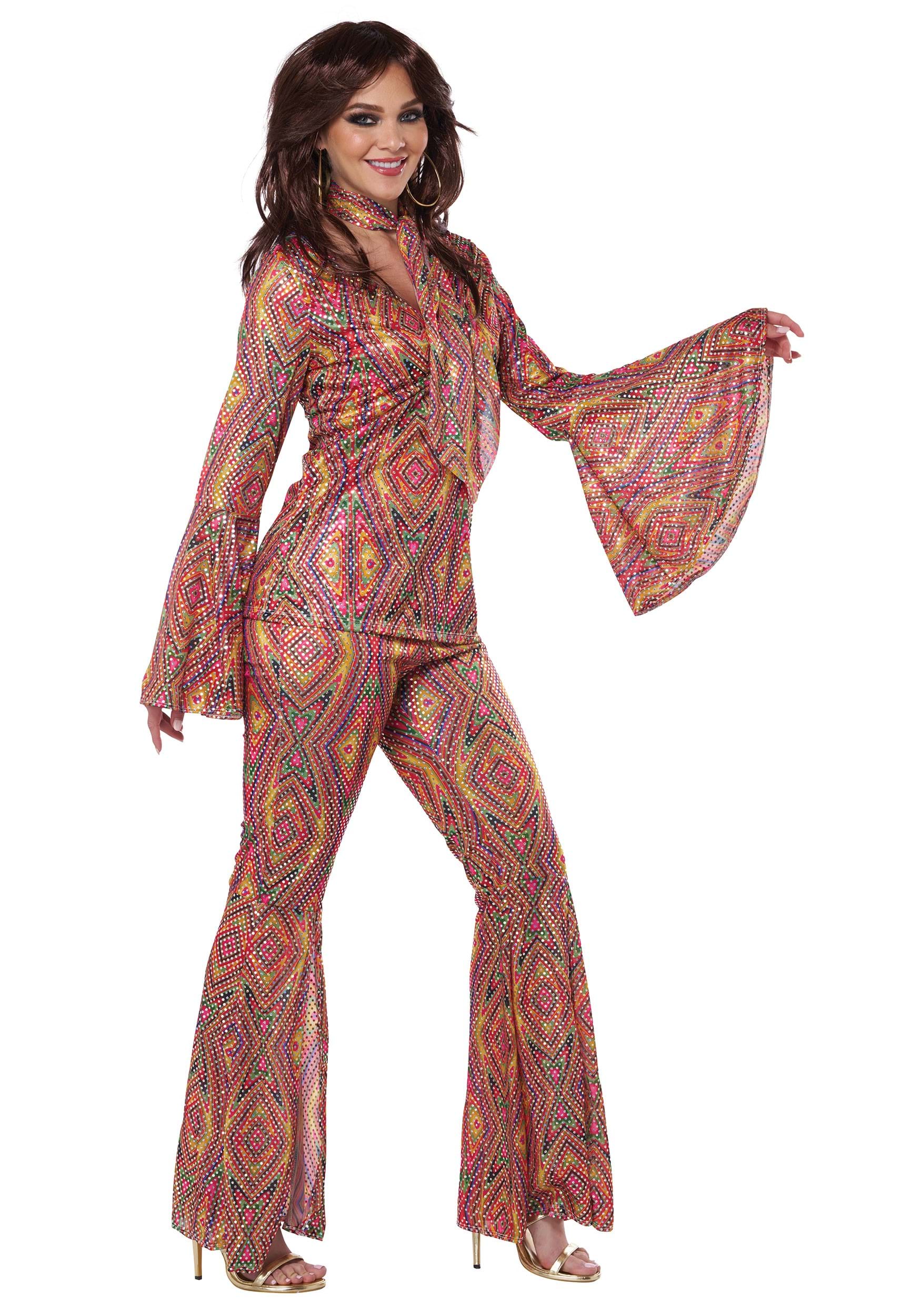 1970s Women's Discolicious Costume , 1970's Costumes