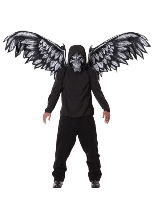 Halloween Fallen Angel Mask and Wings