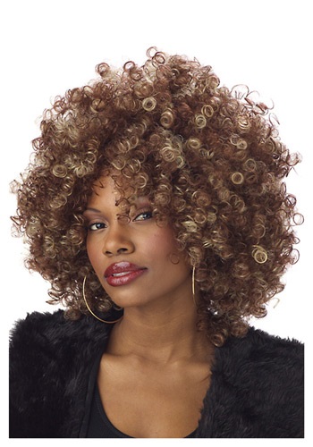 Fine Foxy Fro Wig For Adults