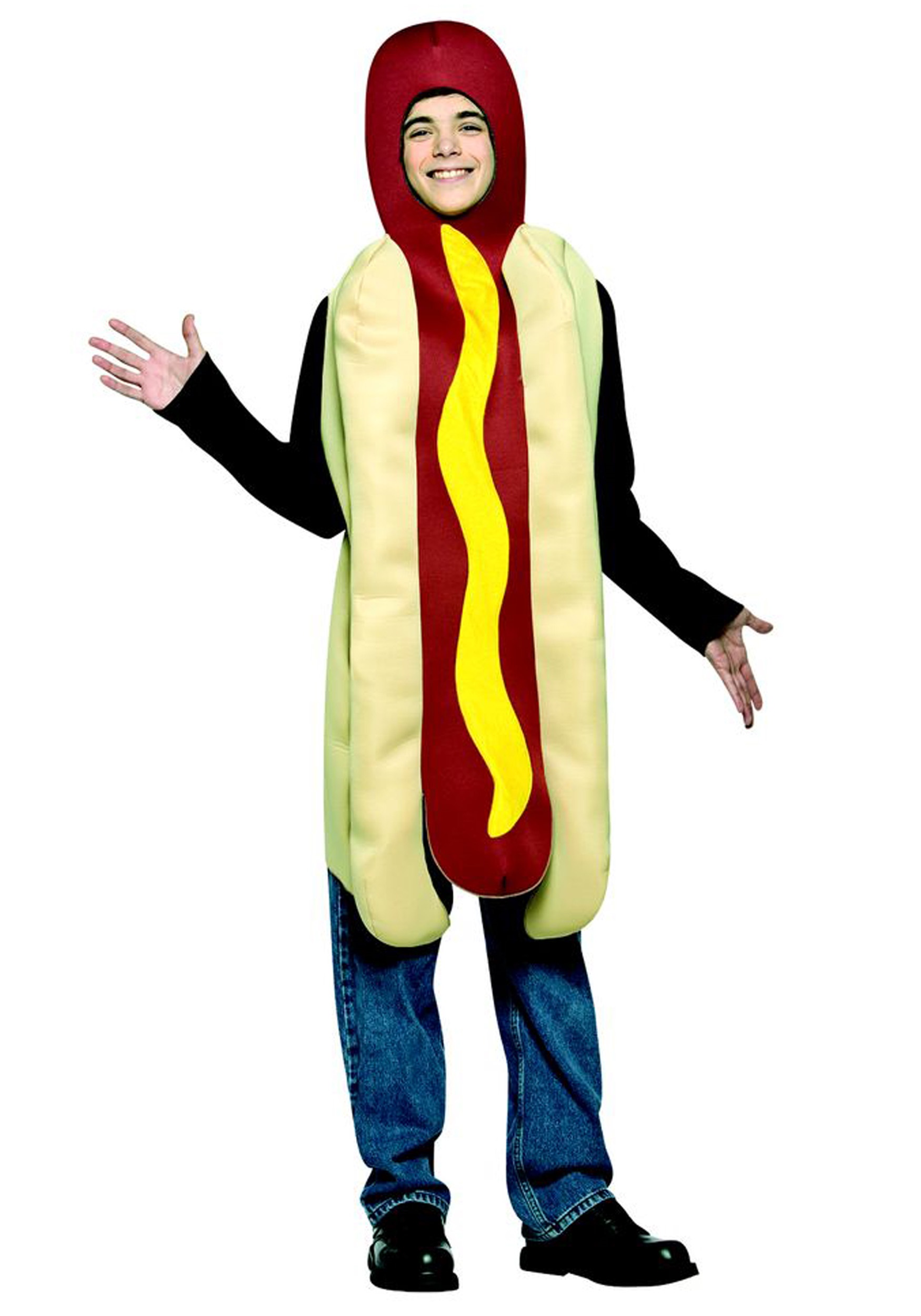 Hot Dog Teen Costume