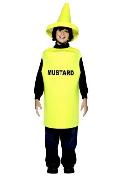 Kids Yellow Mustard Costume
