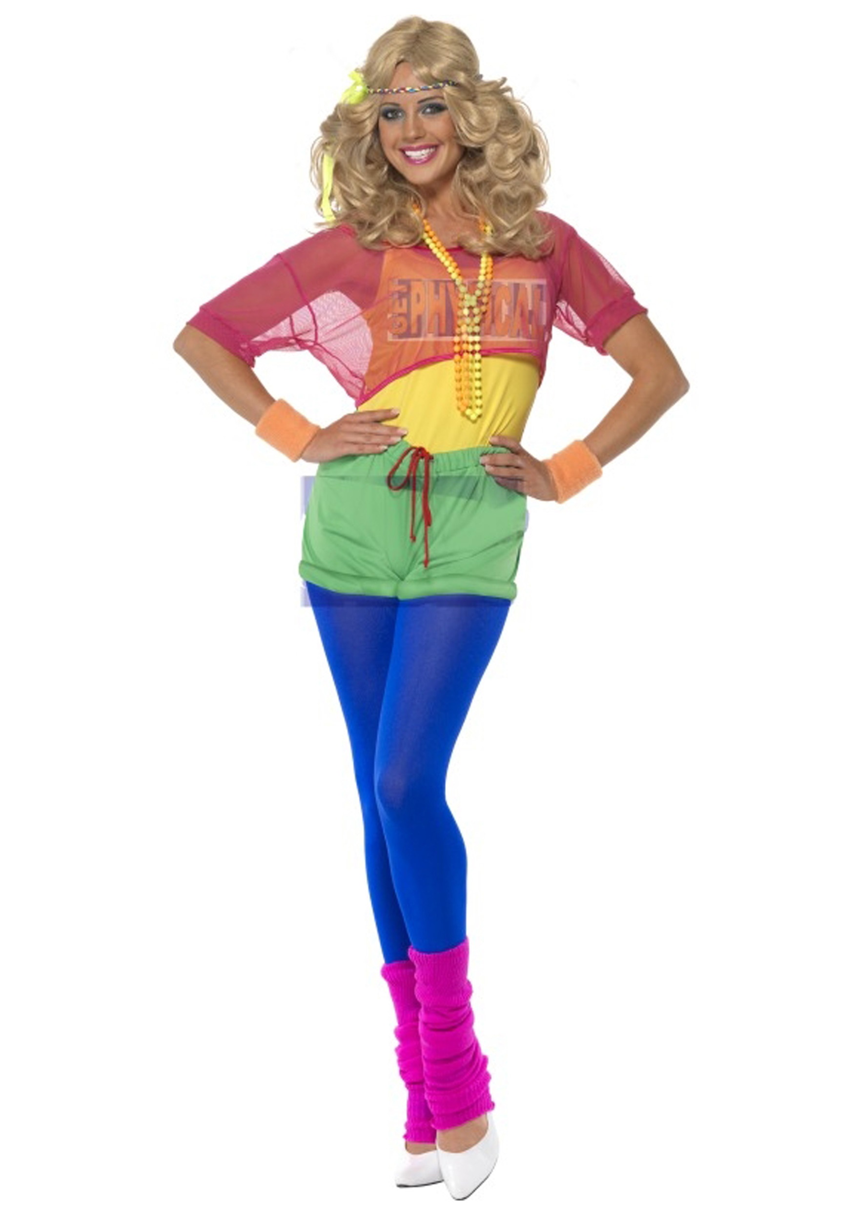80s Lets Get Physical Costume for Women