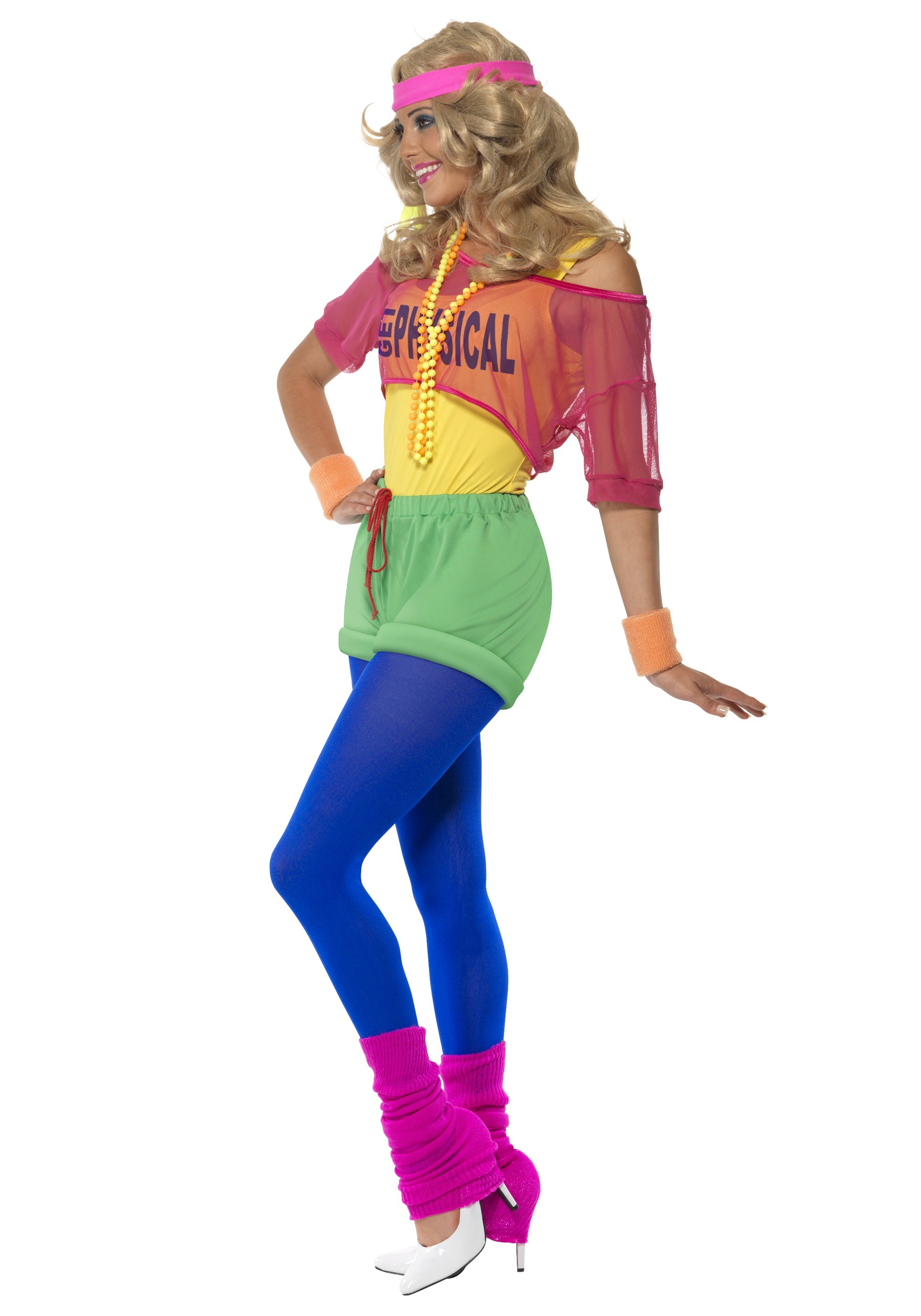 Womens 80s Let's Get Physical Costume