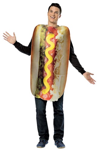 Adult Loaded Hot Dog Costume