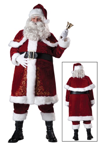 Plus Size  Adult Jolly Ole St. Nick Costume