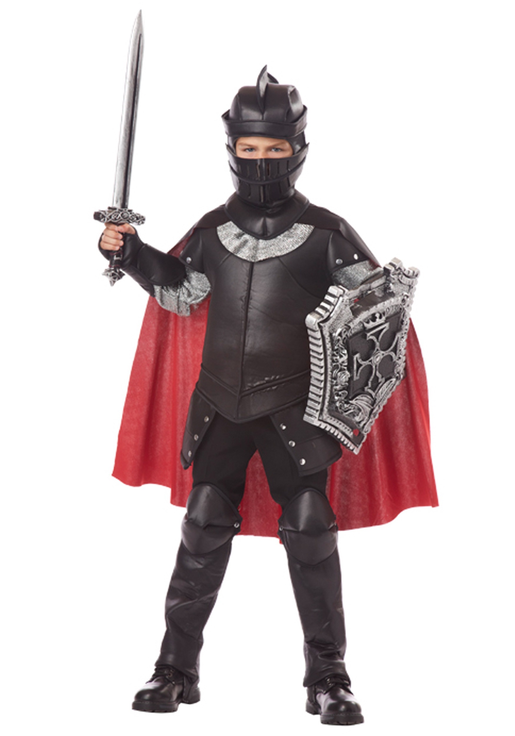 The Black Knight Costume For Boys