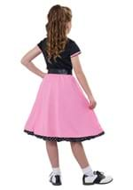 Girls Pink 50s Sweetheart Costume Alt 2