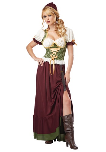 Womens Renaissance Wench Costume
