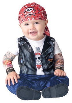 Born to be Wild Baby Biker Costume