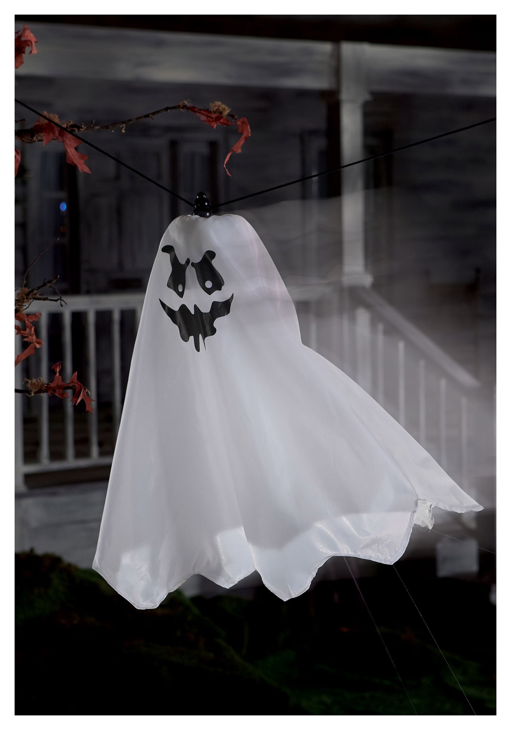 23cm gray JIUJ Halloween Decorations Cage hanging ghost glowing ghost gimmick ghost decoration props death row 40 